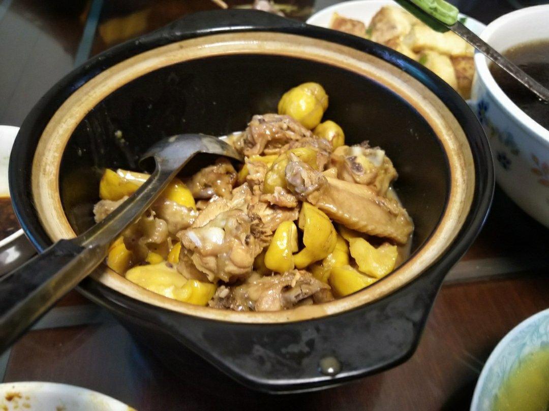 超美味的【板栗焖鸡】