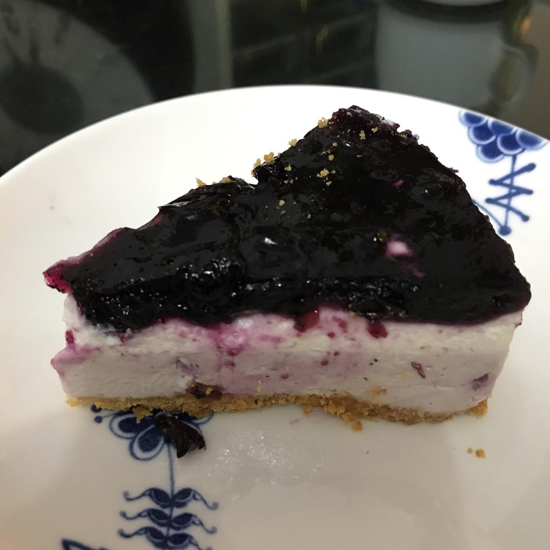 蓝莓酸奶慕斯（减糖版）