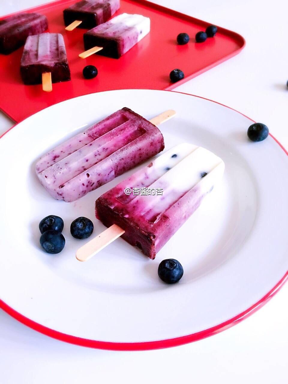 蓝莓酸奶雪糕的做法