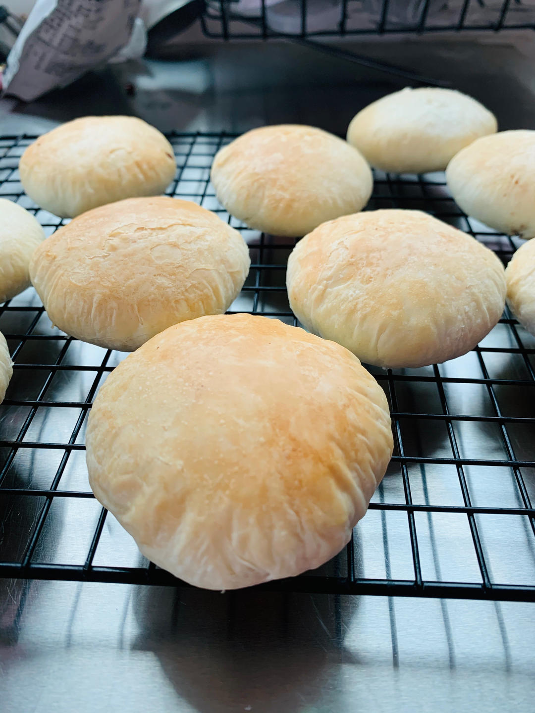 酥皮绿豆饼   酥得掉渣渣