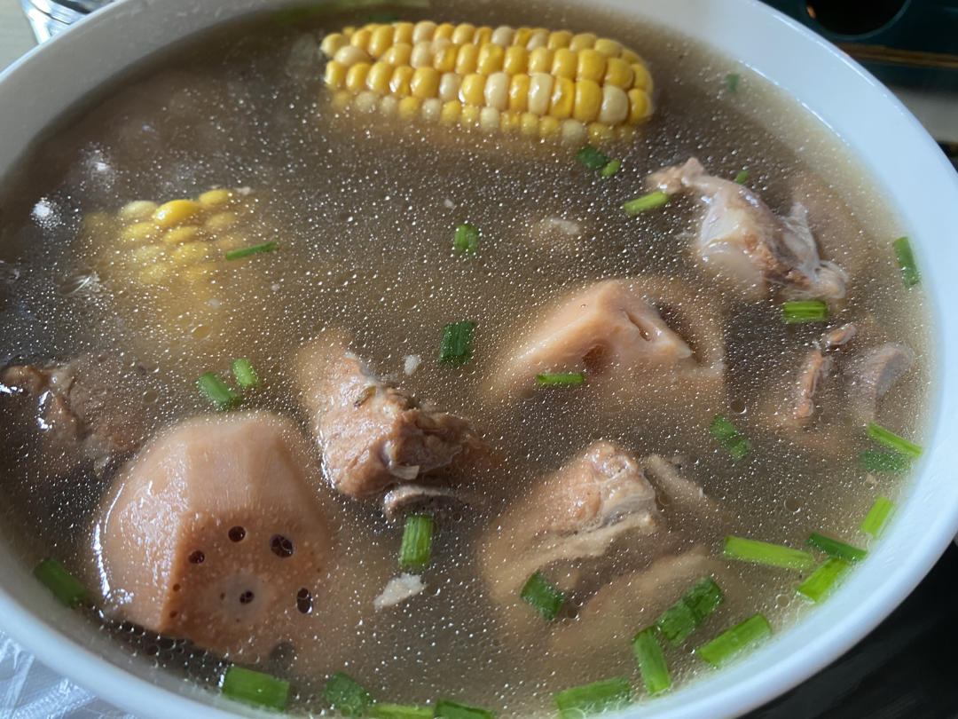 绿豆莲藕排骨汤