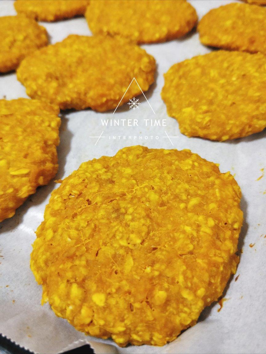 南瓜燕麦低脂减肥饼干