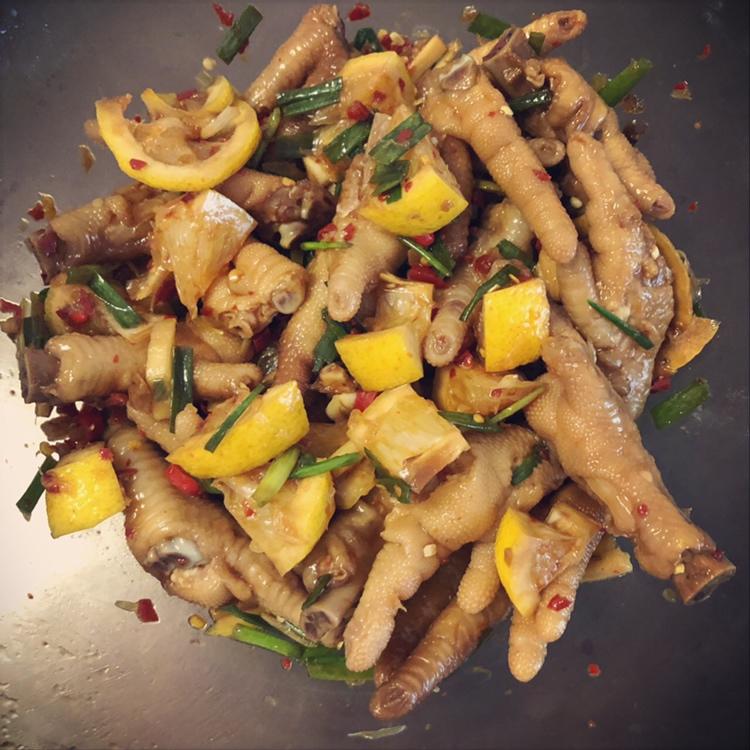 柠檬酸辣鸡爪