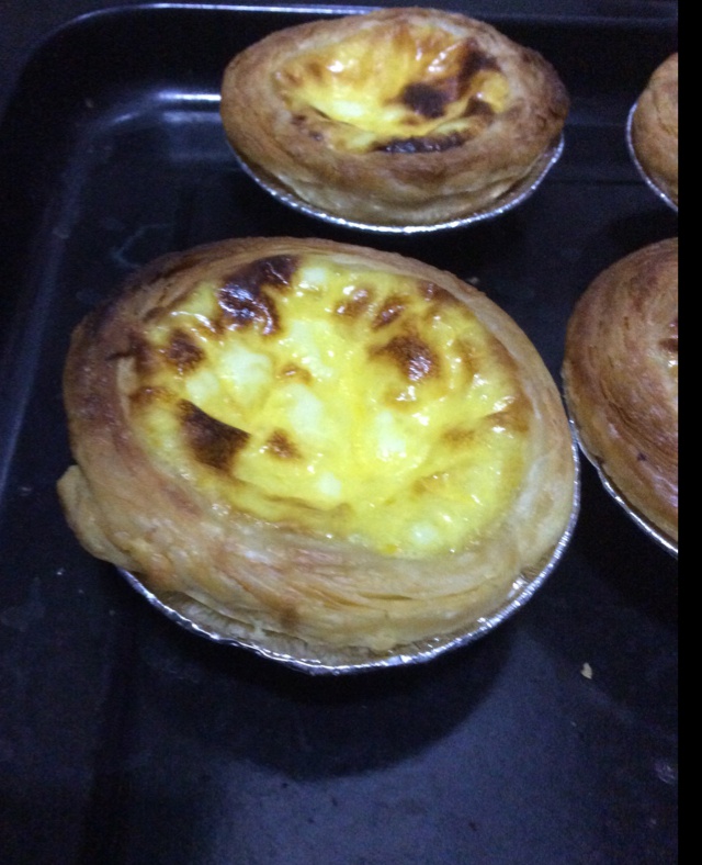 不加淡奶油蛋挞