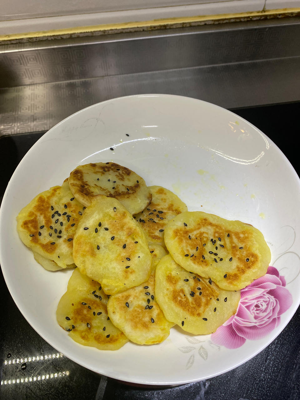 山药苹果饼