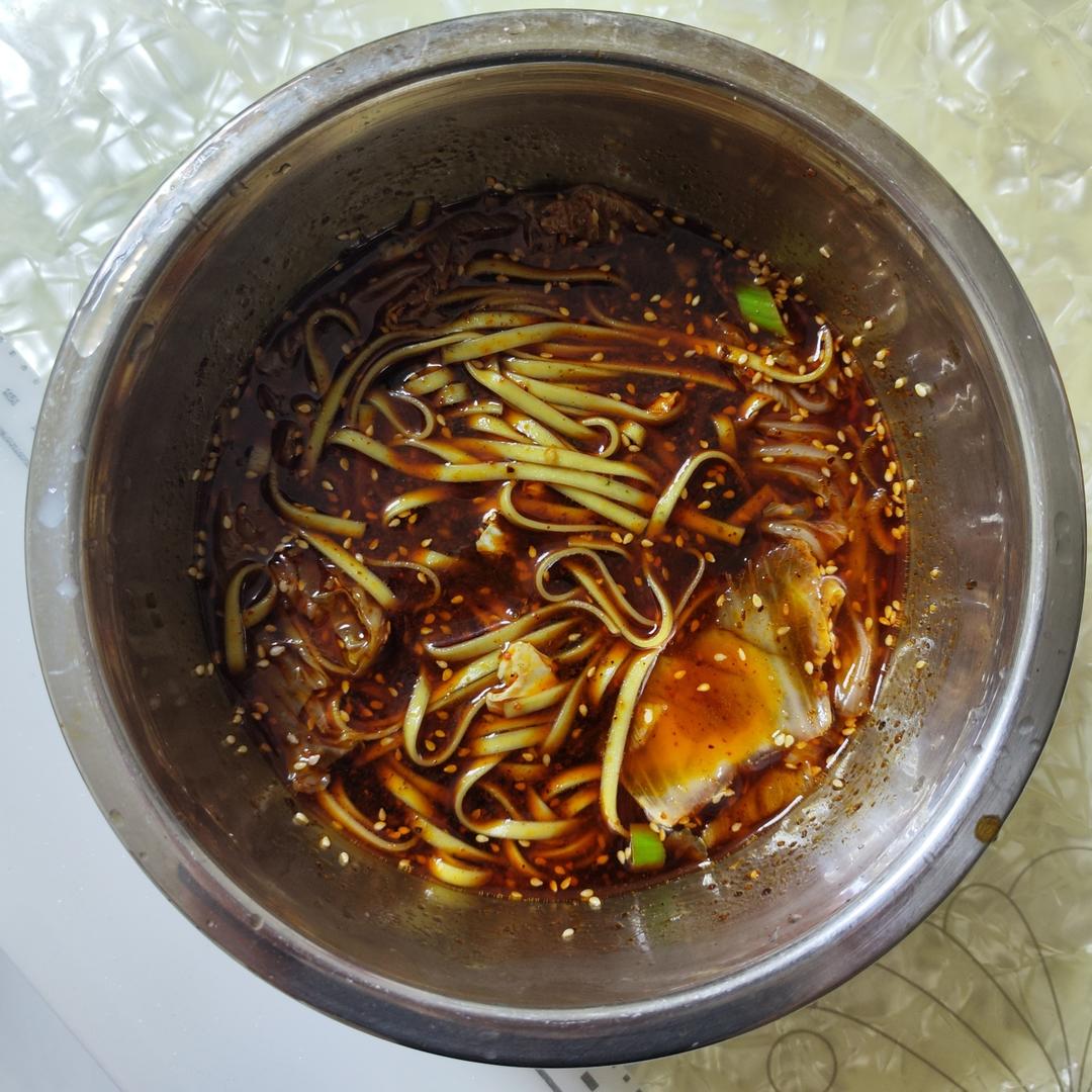 十分钟搞定的酸汤面（热汤面）