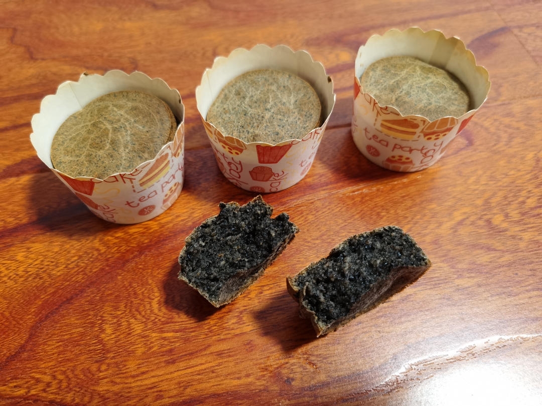 黑芝麻糯米糕，做法超简单