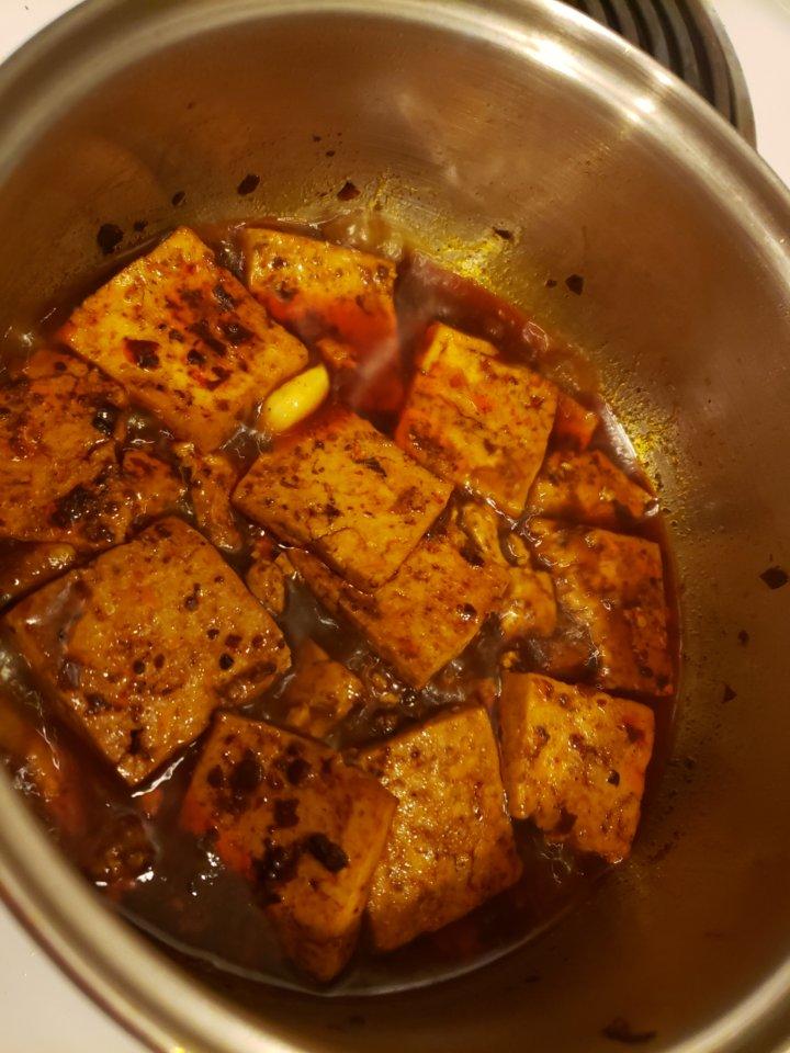 焖豆腐