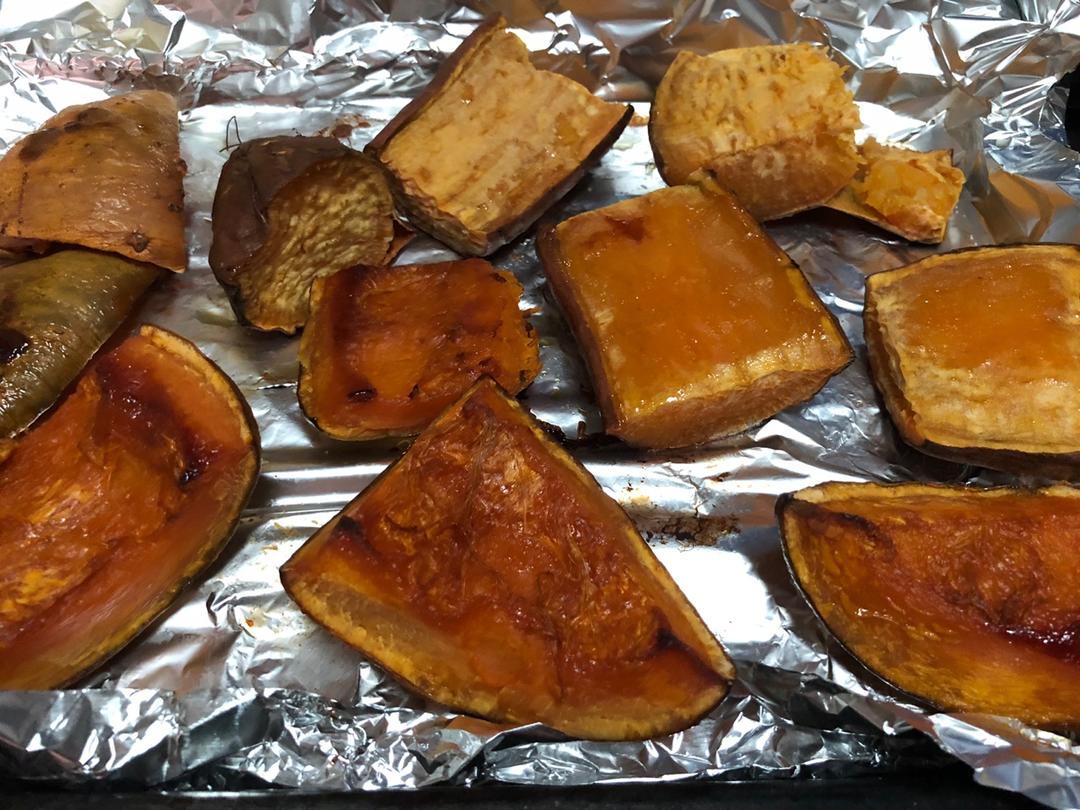 又香又甜的烤南瓜