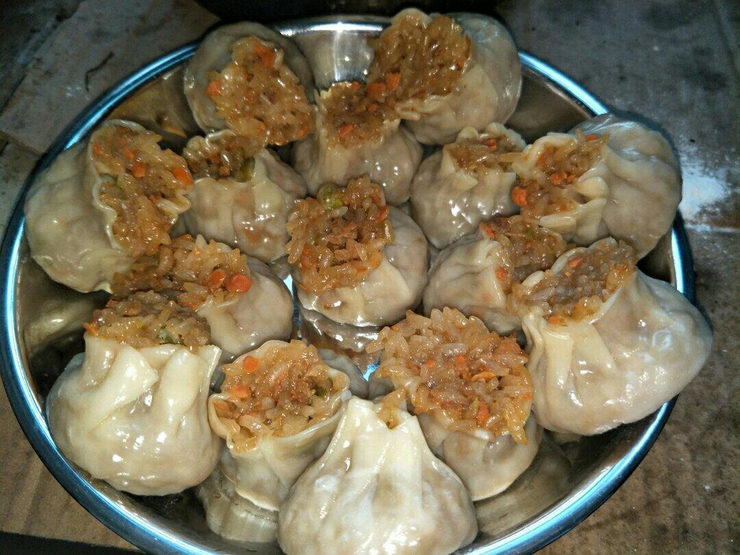 简易糯米烧卖（附烧卖包法）