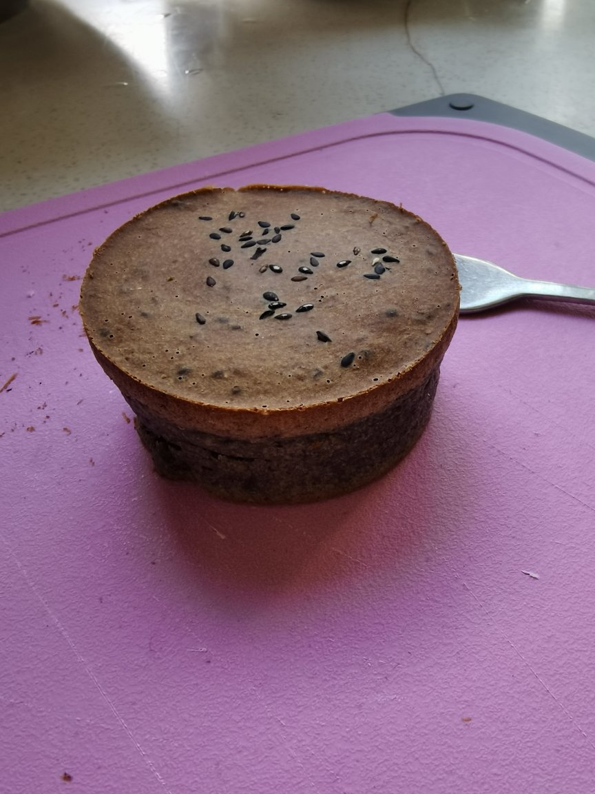 黑芝麻糯米糕，做法超简单