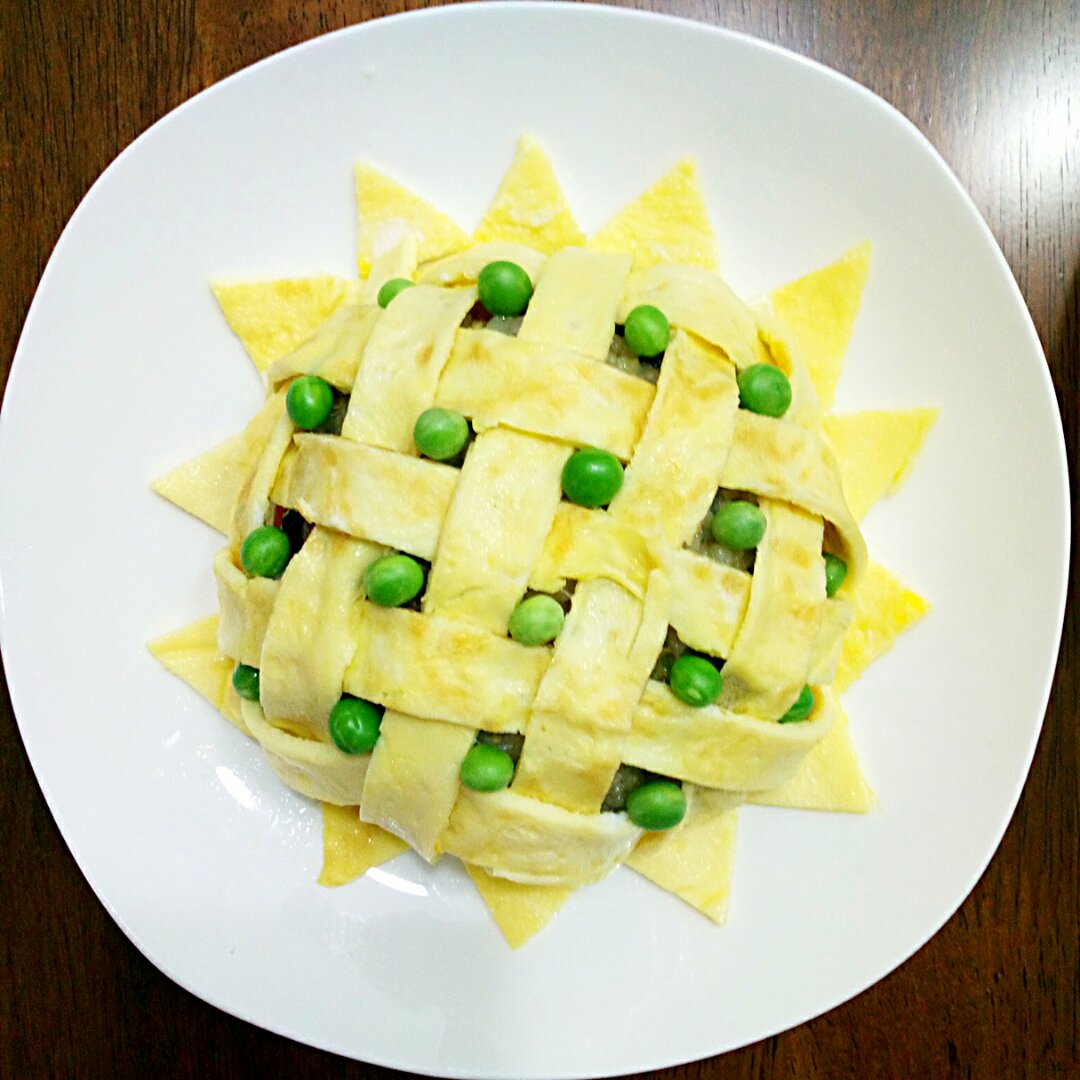 向日葵肉丁炒饭