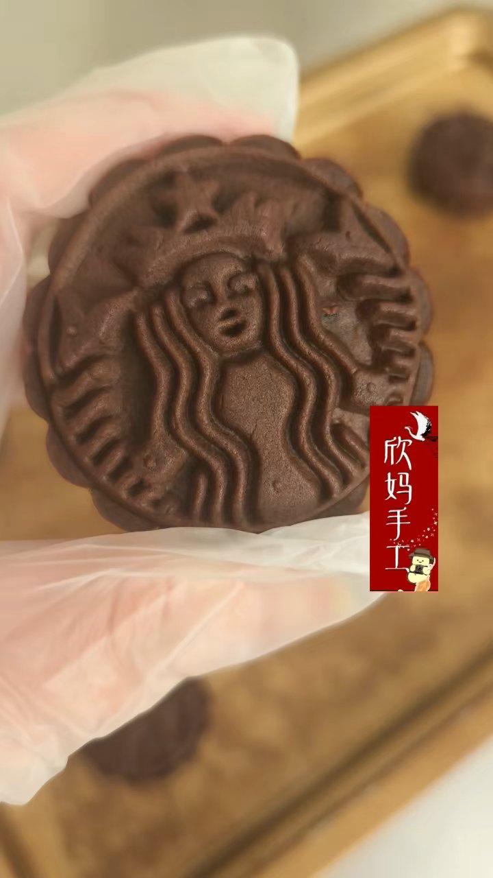 不用醒皮超快手✨超美味巧克力🍫椰蓉月饼