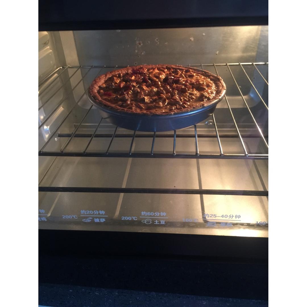 香浓蔓越莓核桃派