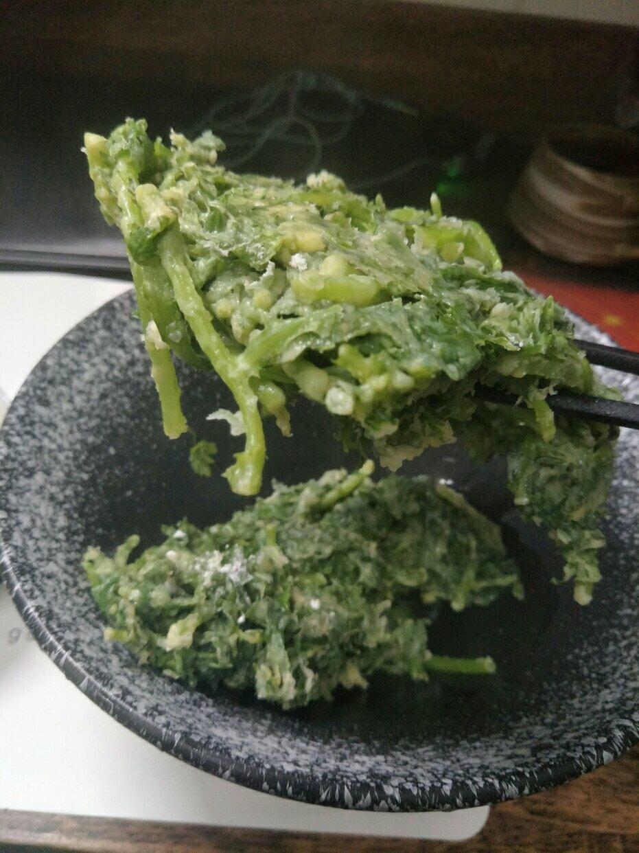 蒸茼蒿（蒸菜）