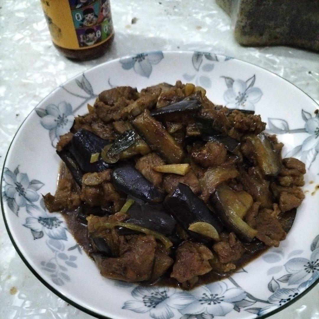 茄子炒肉