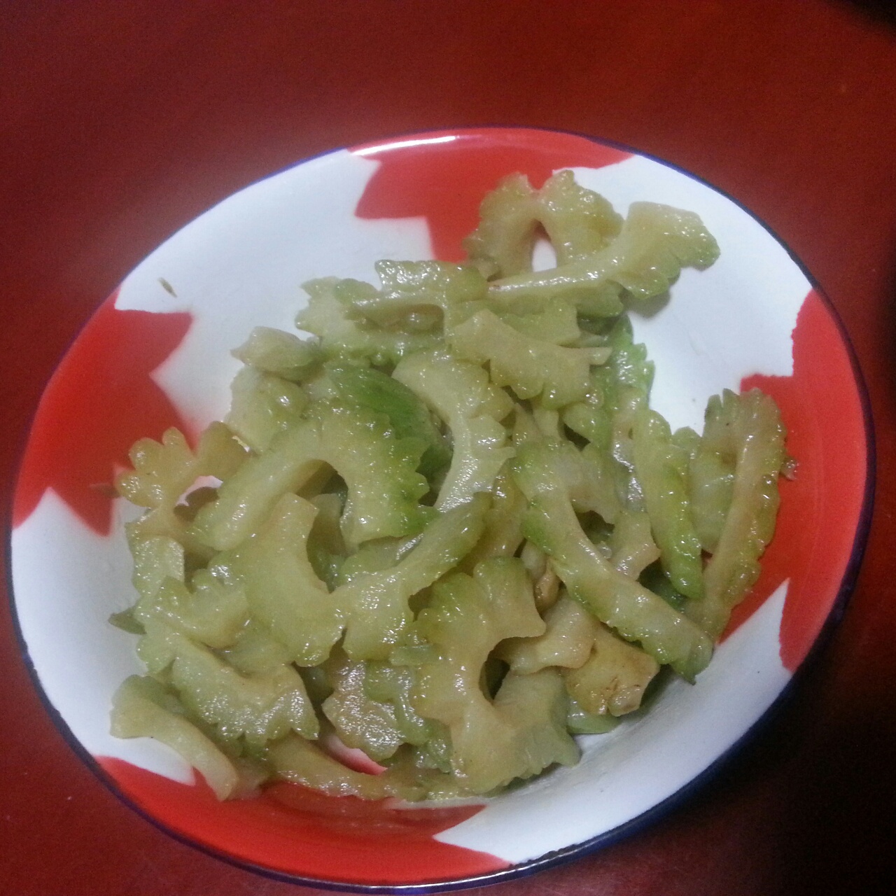 清炒苦瓜
