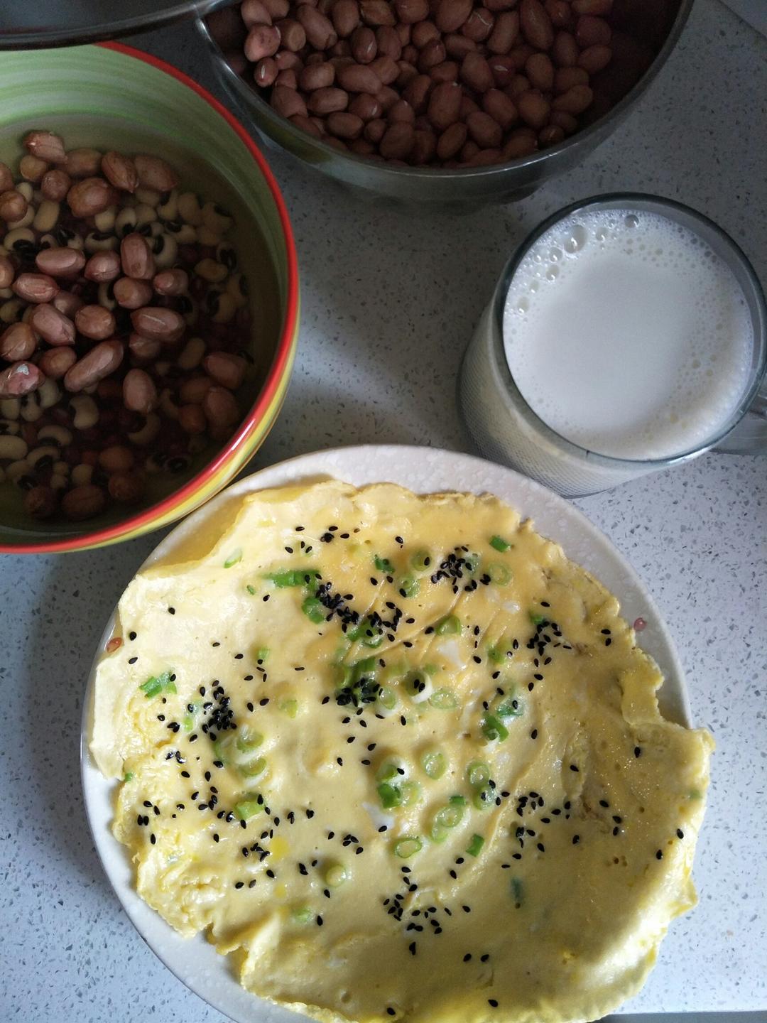 葱花蛋饼（快手营养早餐）
