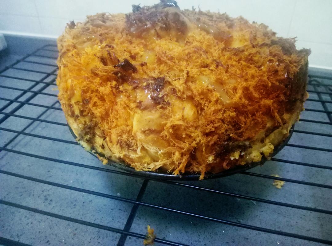 肉松手撕面包—超软会爆浆的面包哟