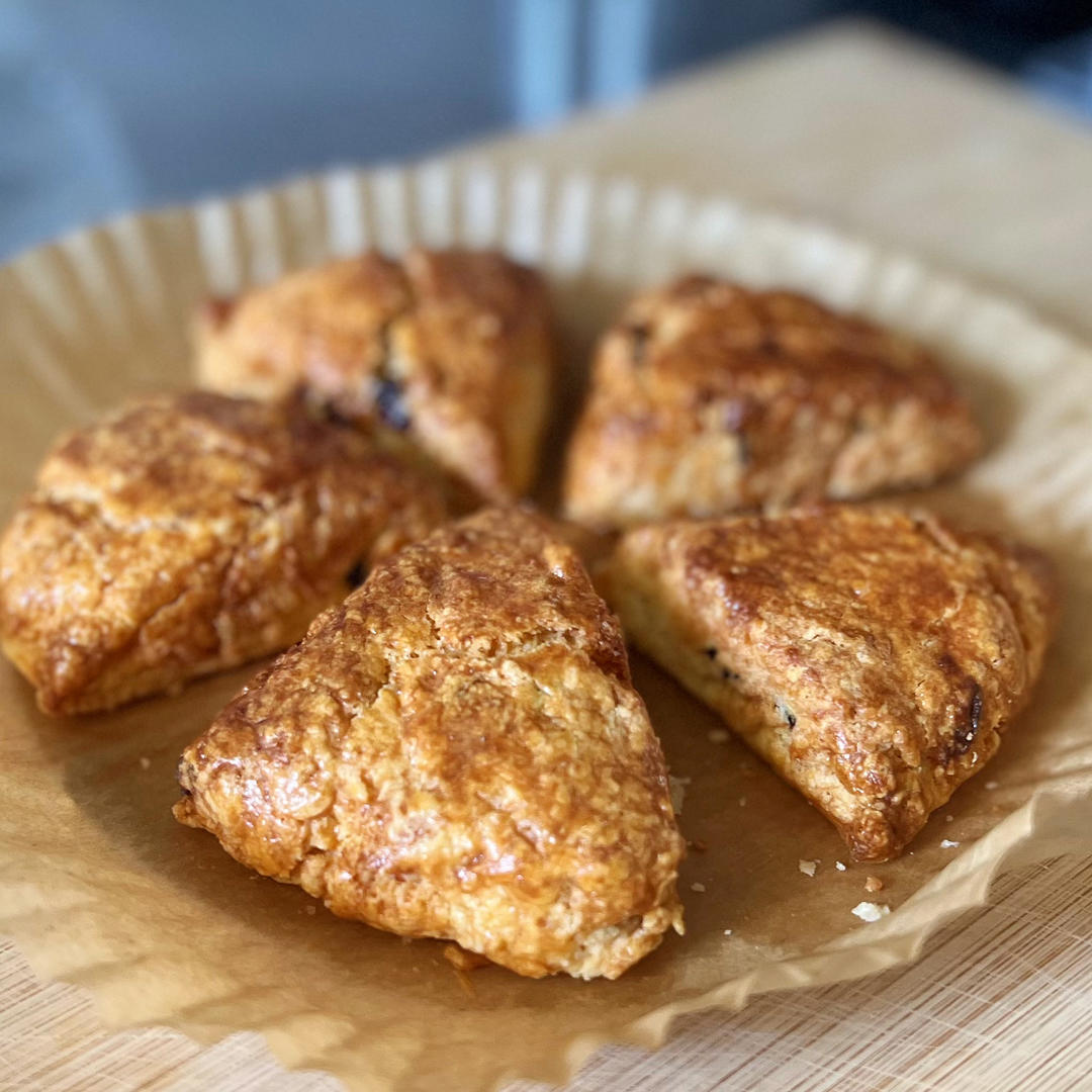 完胜星巴克的超美味酥脆司康 super easy crunched scone