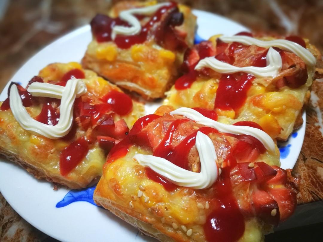 烤箱版手抓饼