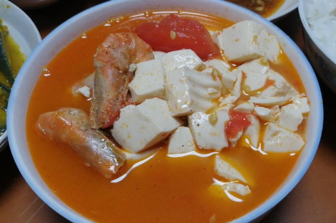 番茄豆腐