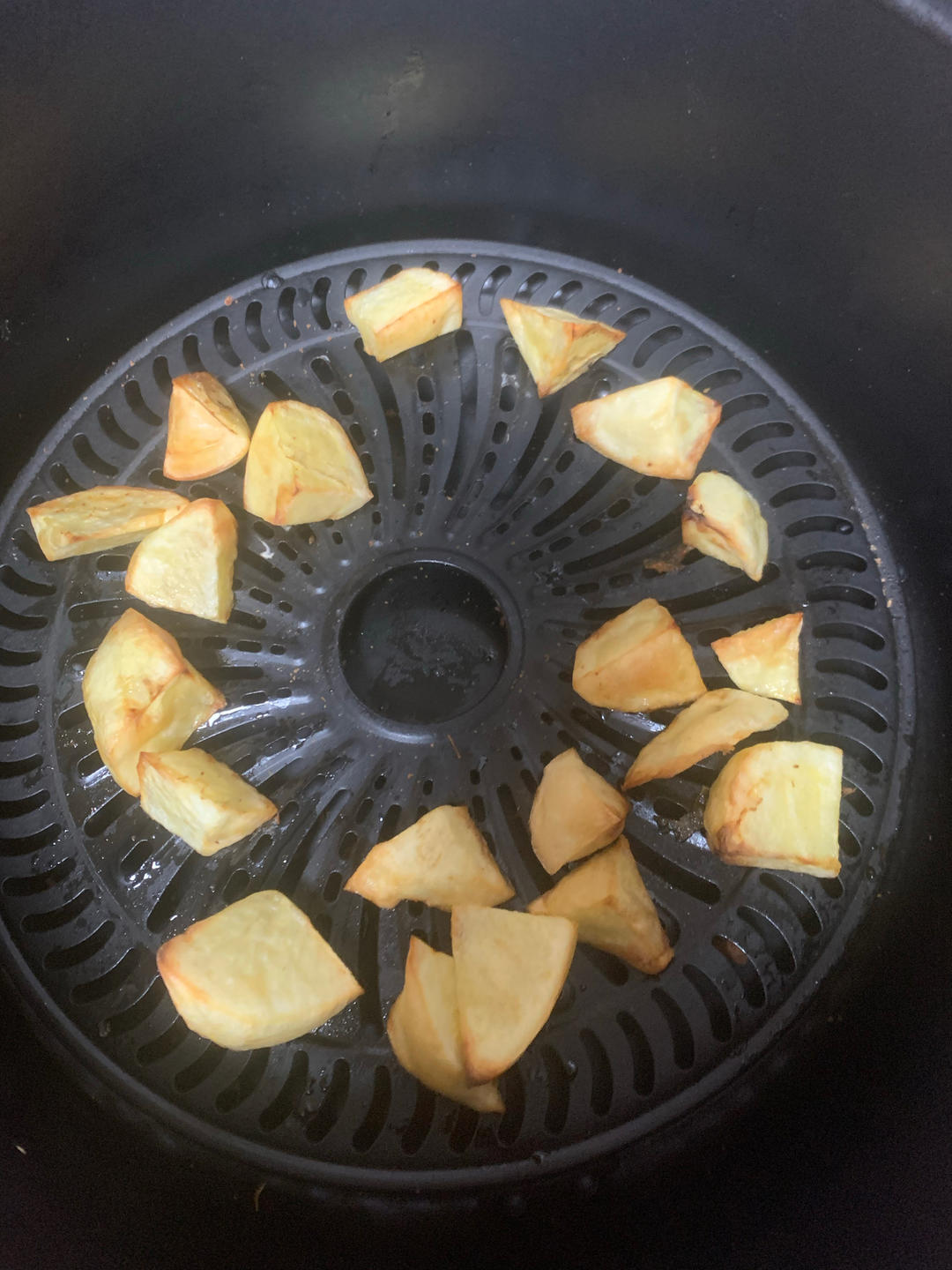 空气炸锅版烤薯角（烤土豆）