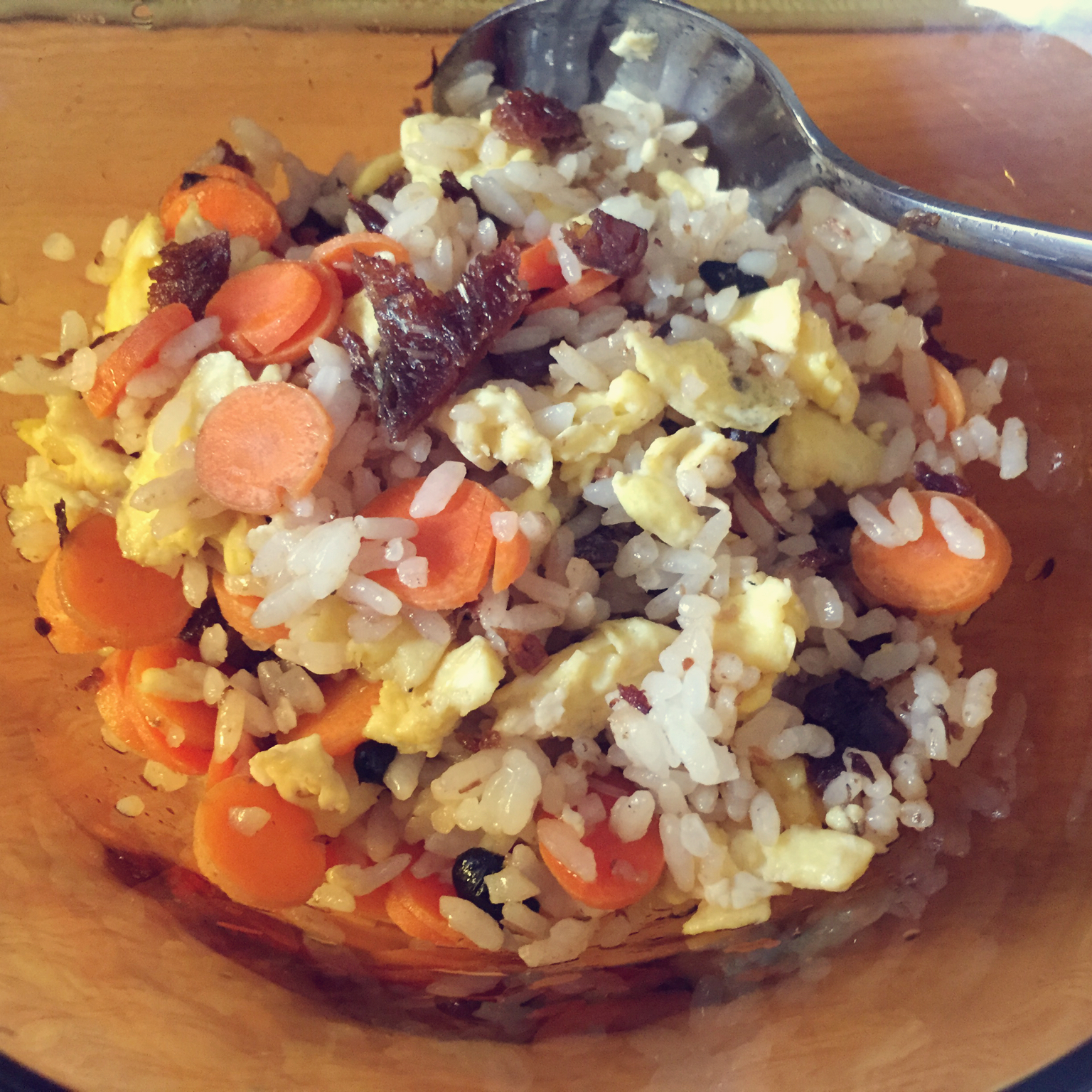 豆豉鲮鱼炒饭