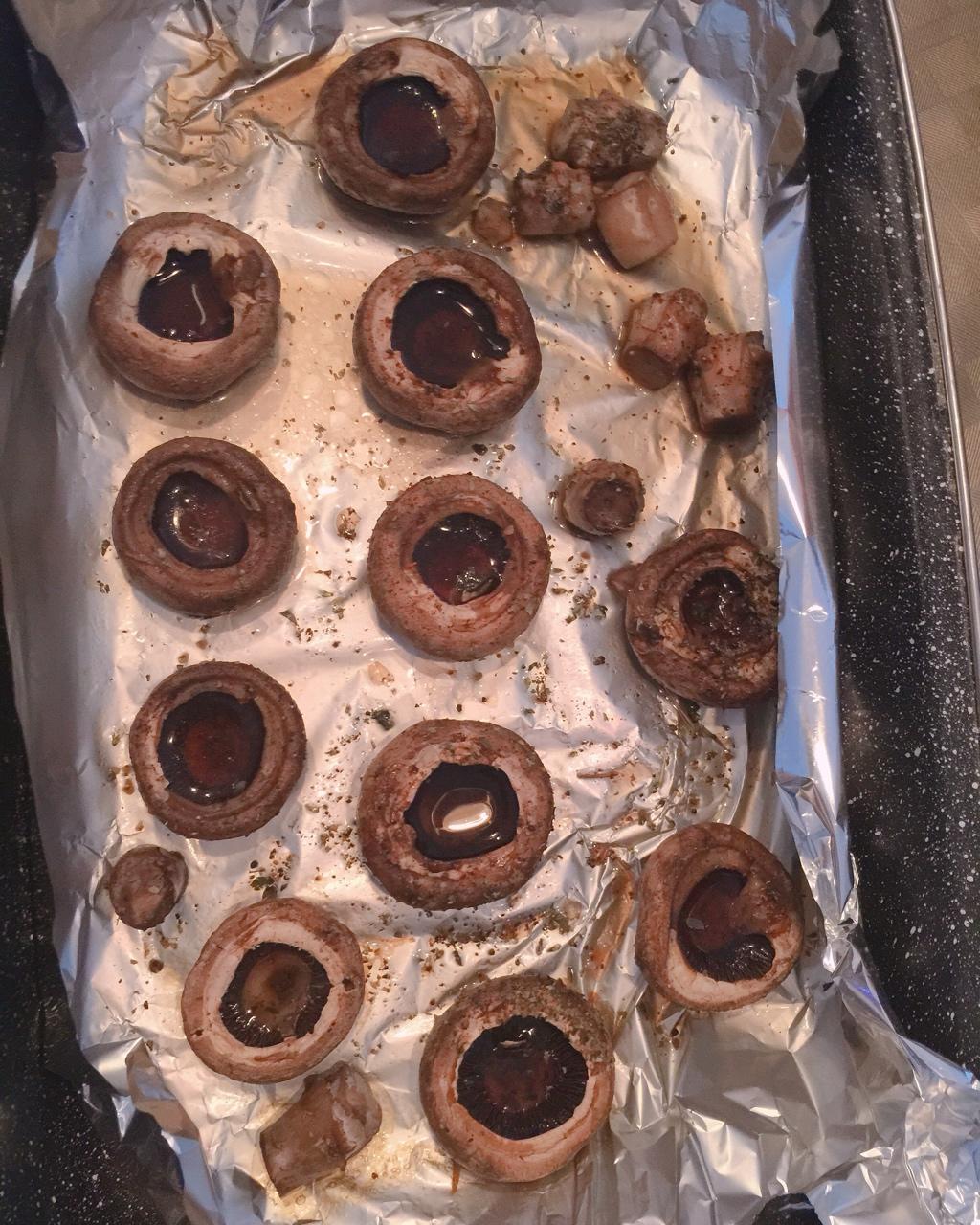 烤口蘑(烤箱)(减肥食品）