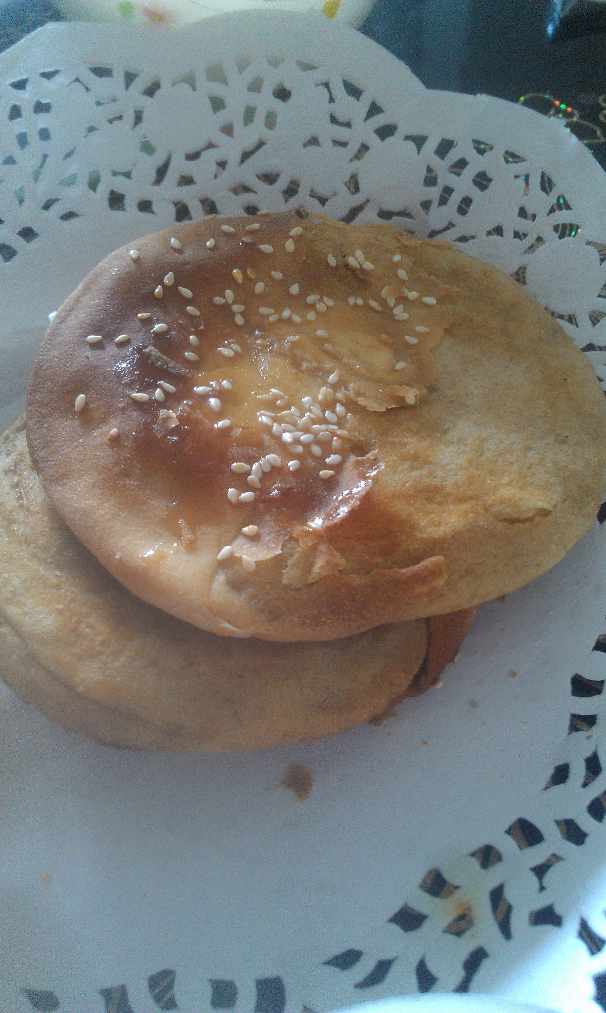 烤箱版麻酱烧饼