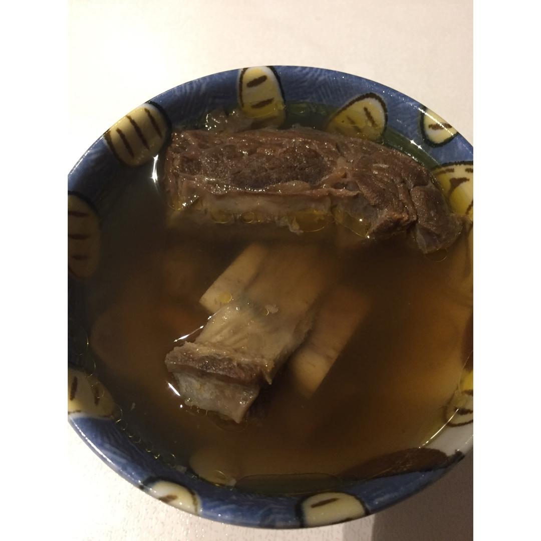 miss做的御寒暖胃牛排汤