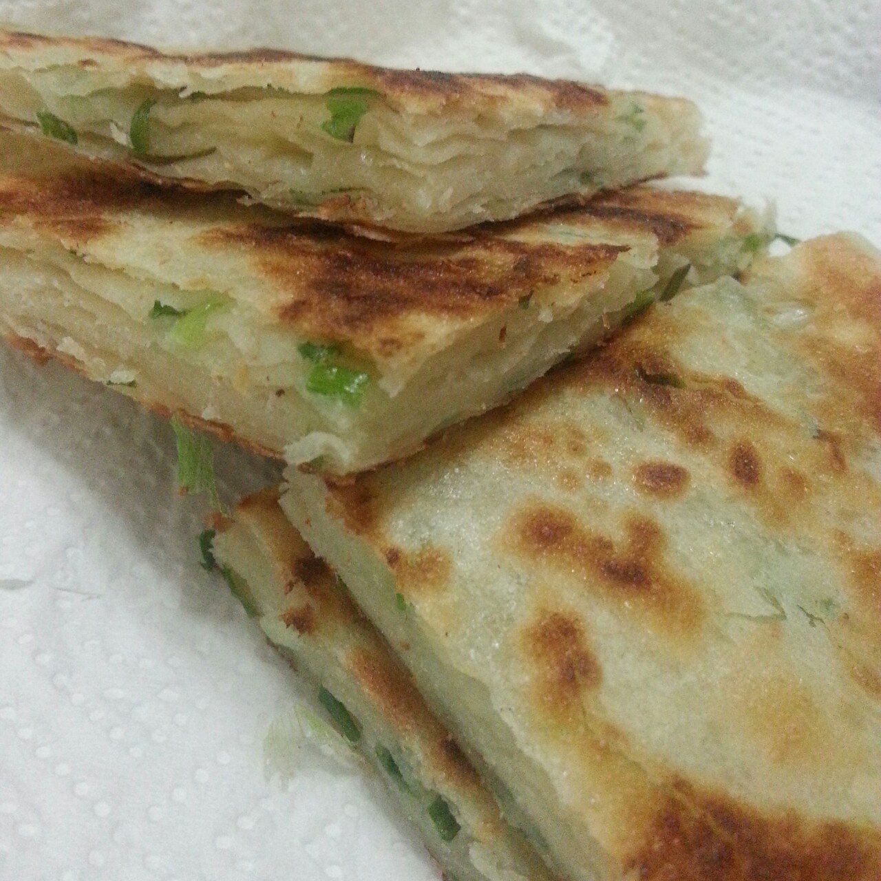 葱花油饼 Spring Onion Pancake