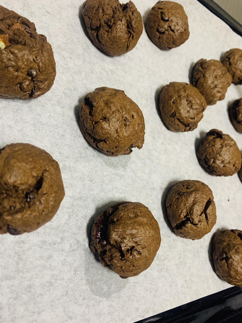比趣多多好吃❗️爆浆巧克力软曲奇🍪