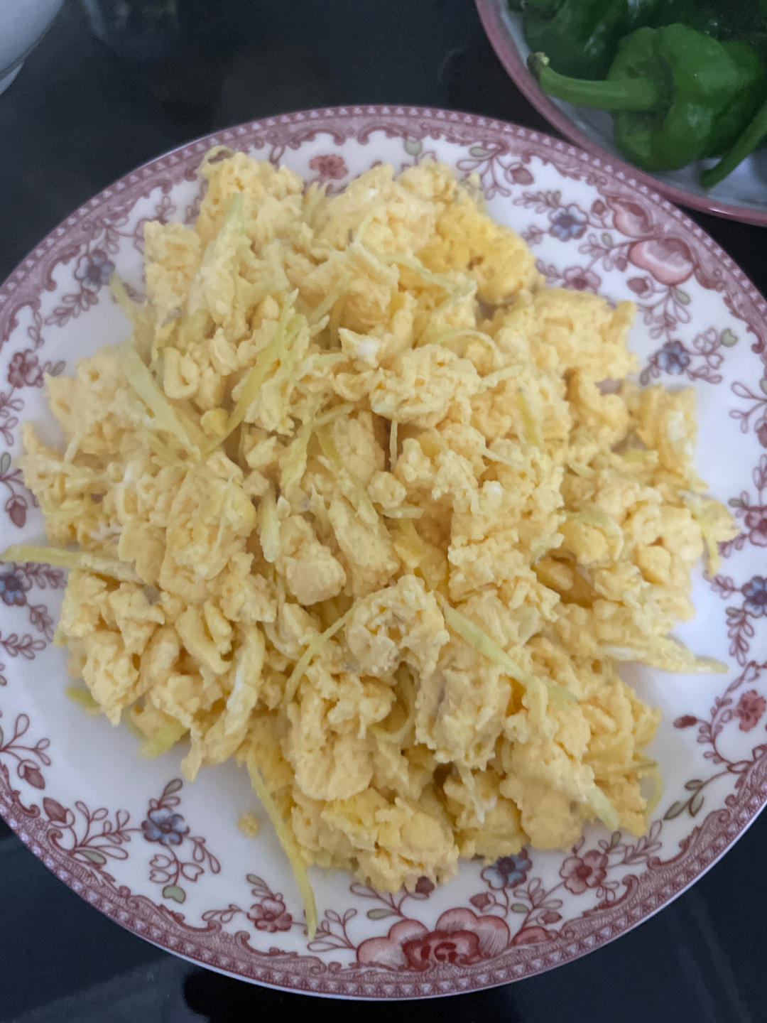 螃蟹腿儿（姜丝炒鸭蛋）-静的食光