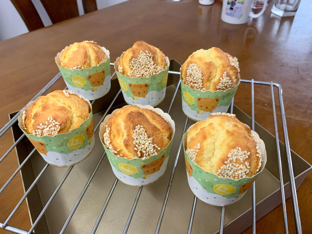 星巴克热销的爆头玛芬蛋糕