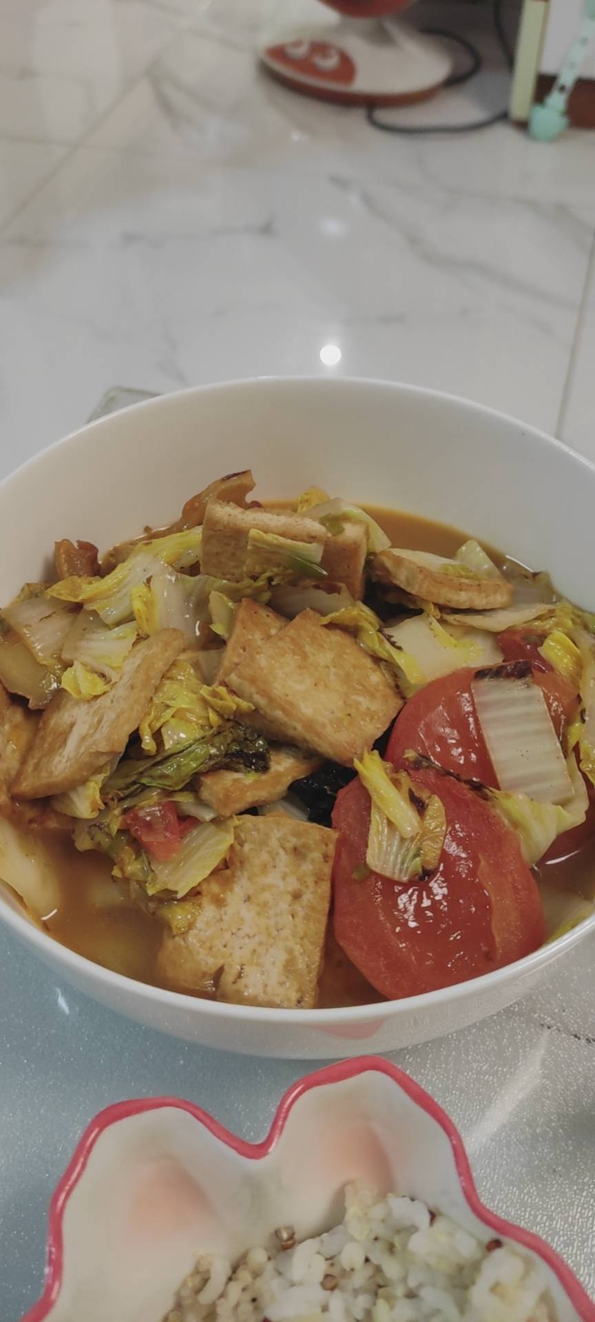 冬季最爱的家常菜！大白菜炖大豆腐或干豆腐
