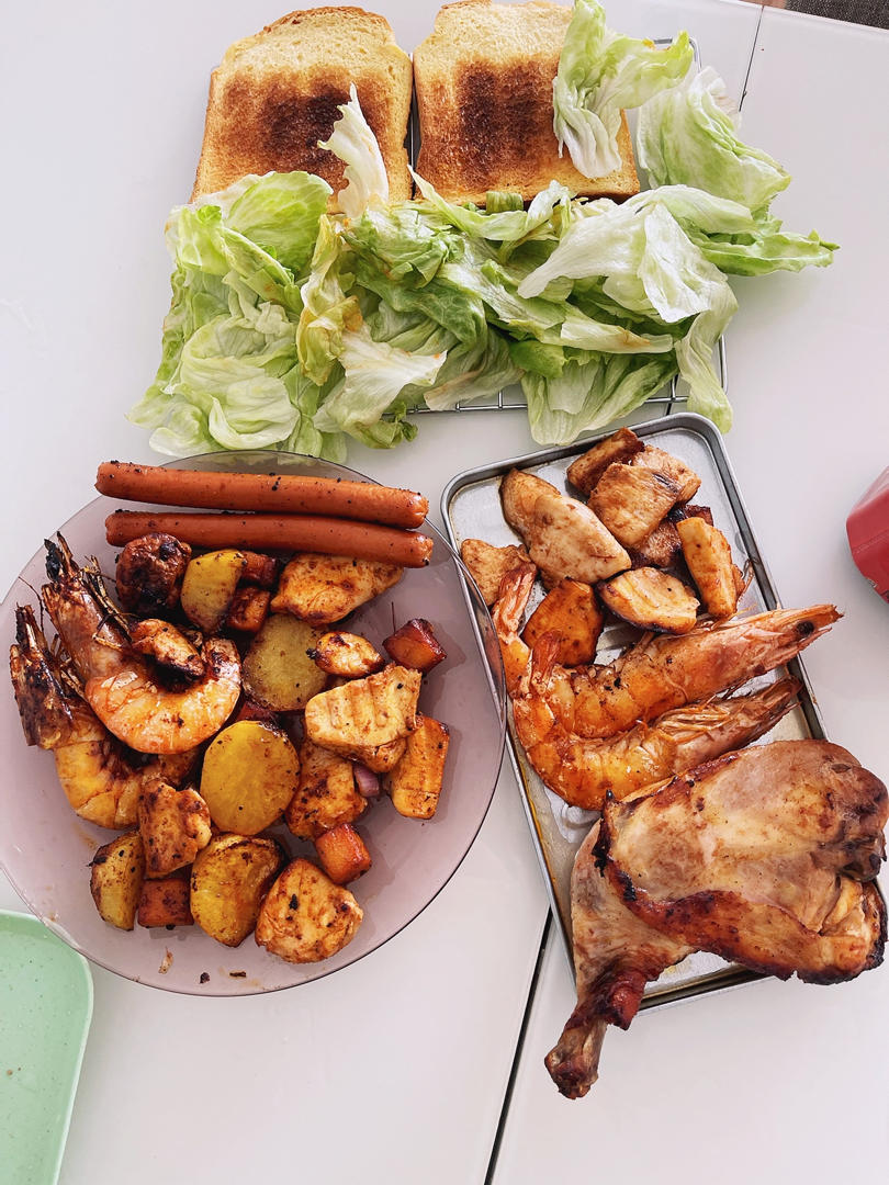 空气炸锅—单人份小烧烤