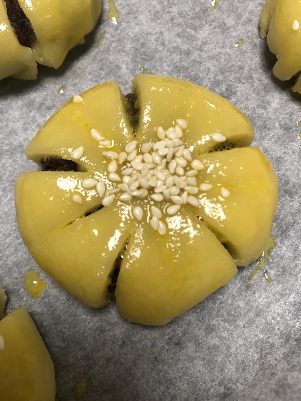 梅花豆沙酥