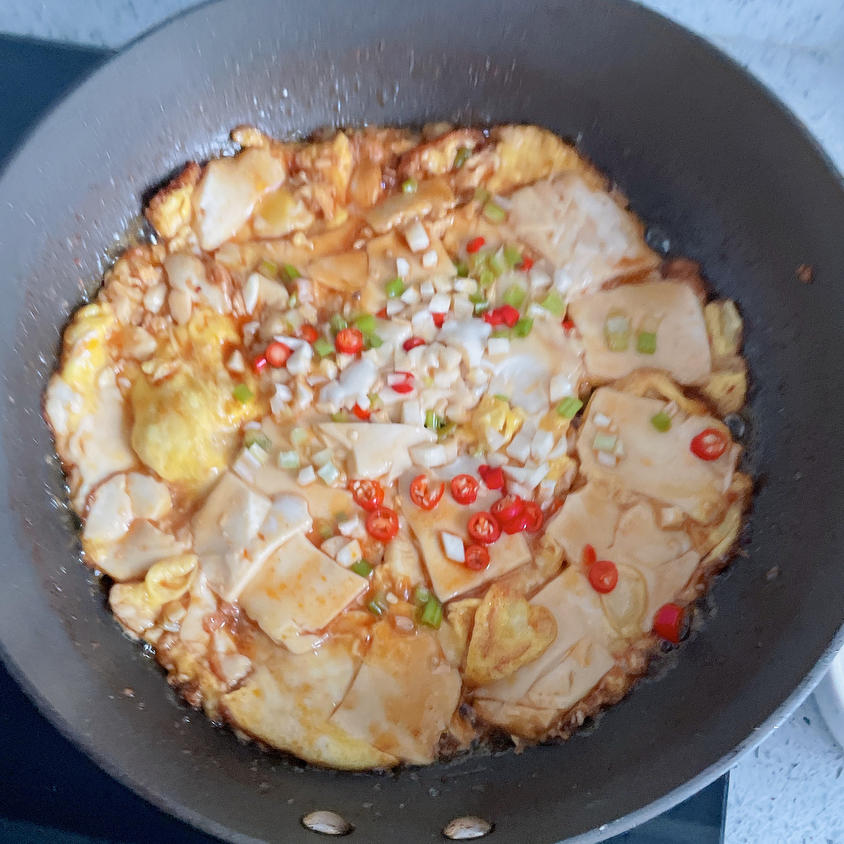 鸡蛋抱豆腐🔥巨下饭、巨好吃