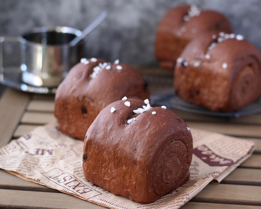 巧克力红薯吐司