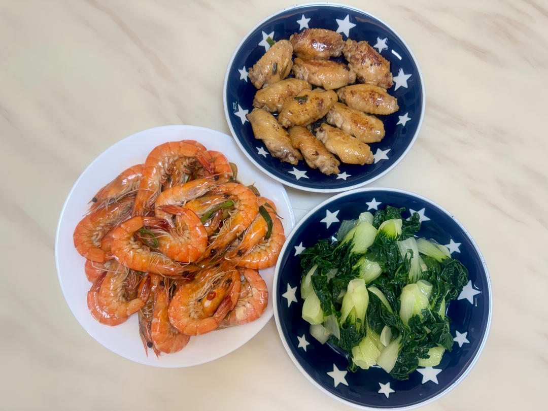 姜葱无水焗虾