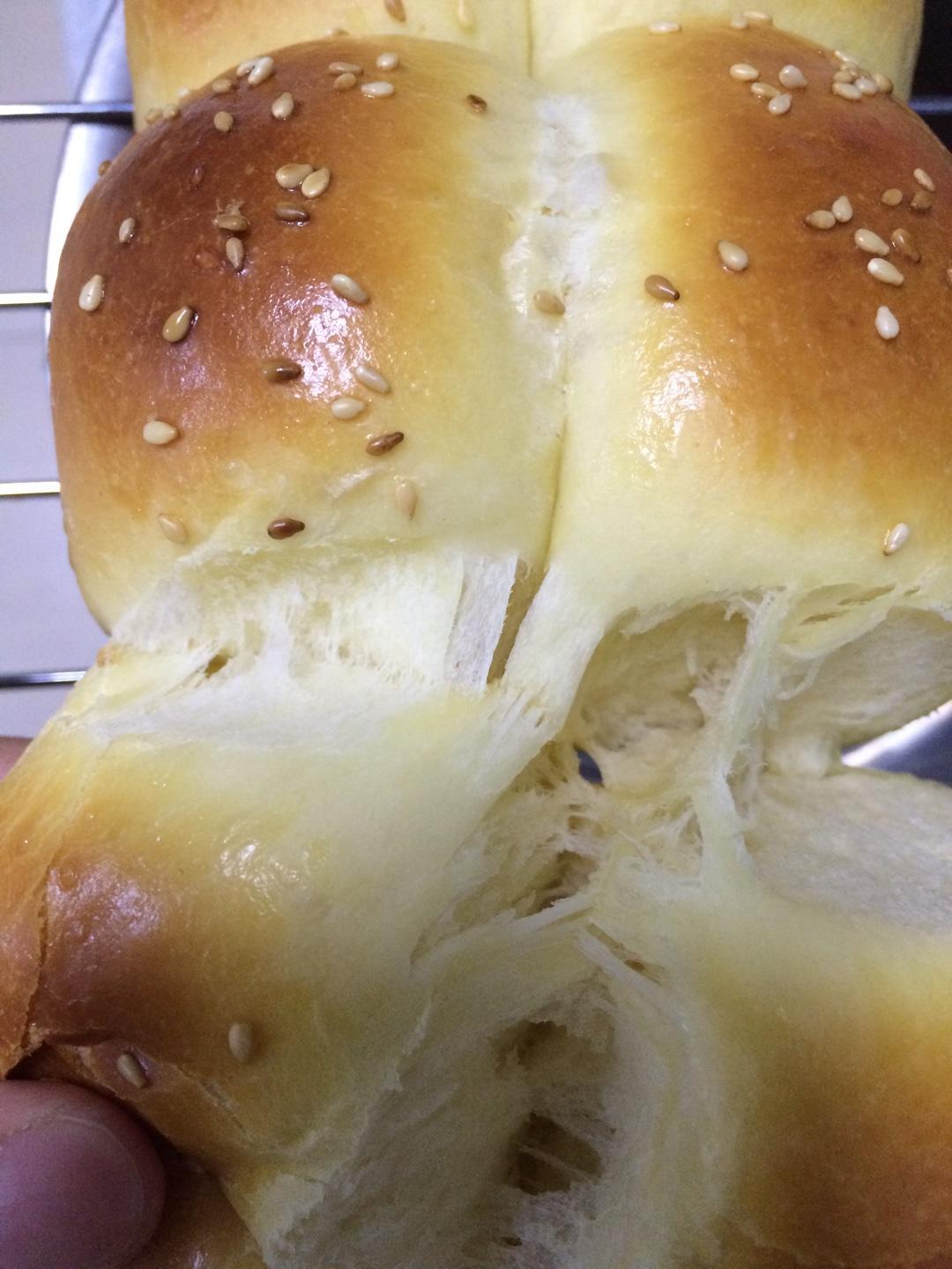 纯奶手撕吐司的做法 步骤1