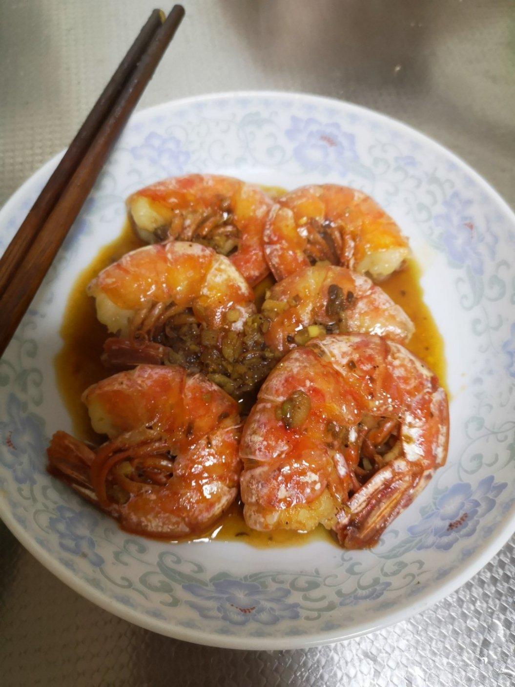 蒜香阿根廷红虾