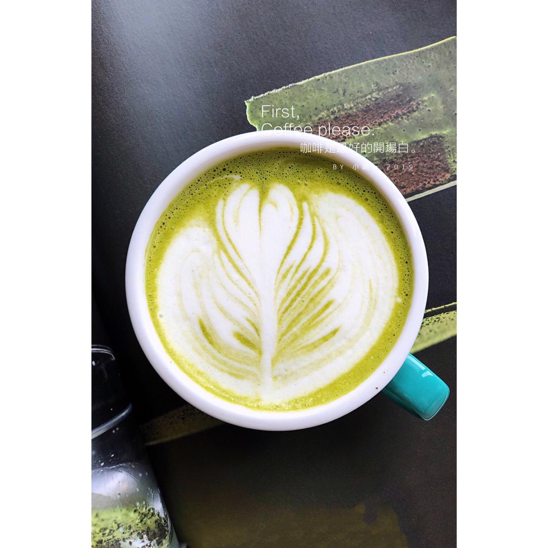 咖啡拉花记录（那些叶子）含视频