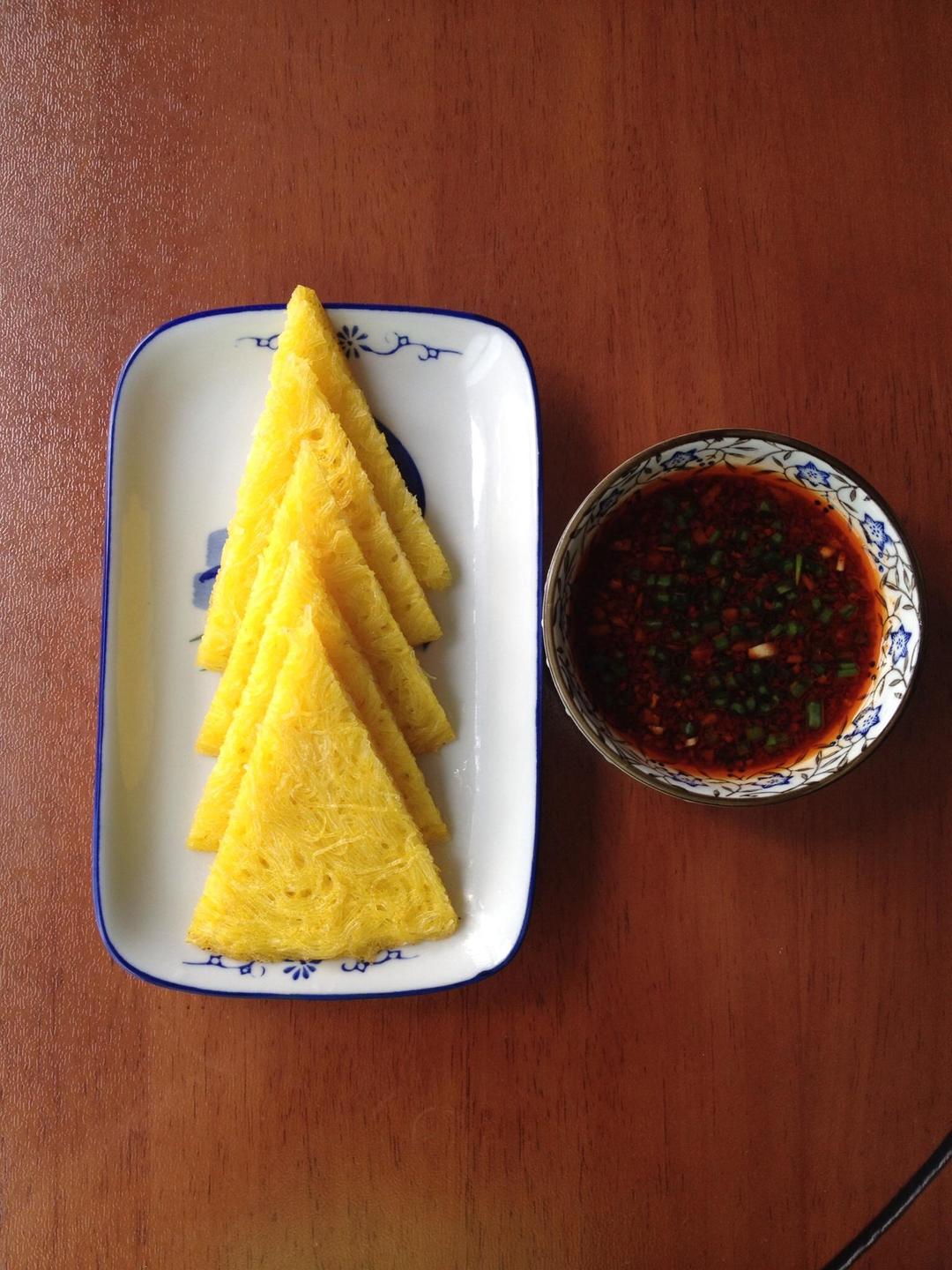 粉丝蛋饼的做法