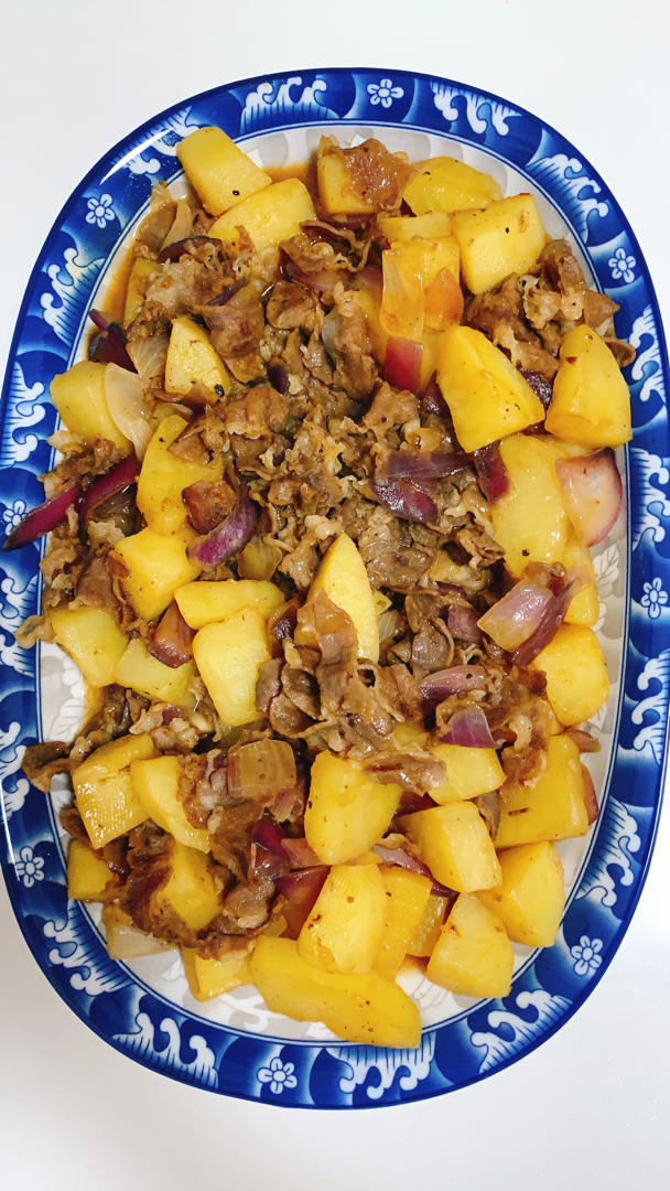 秘制土豆肥牛卷