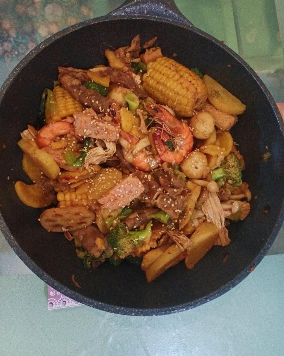 家庭聚会被赞爆的～麻辣香锅 今天这道菜太给撑场面了