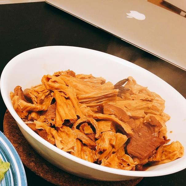 腐竹烧肉