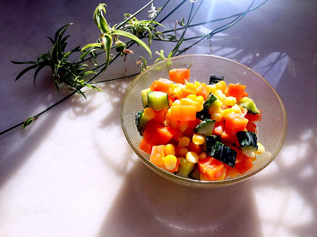 自制肯德基玉米沙拉