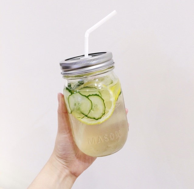 黄瓜柠檬水